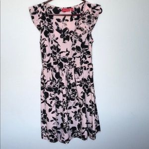 Pink and black Elle dress